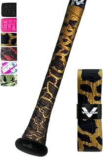 Vulcan Bat Grips 0.50mm/1.00mm/1.75mm - Premium Baseball & Softball Grip Tape, Multiple Colors, Max Control