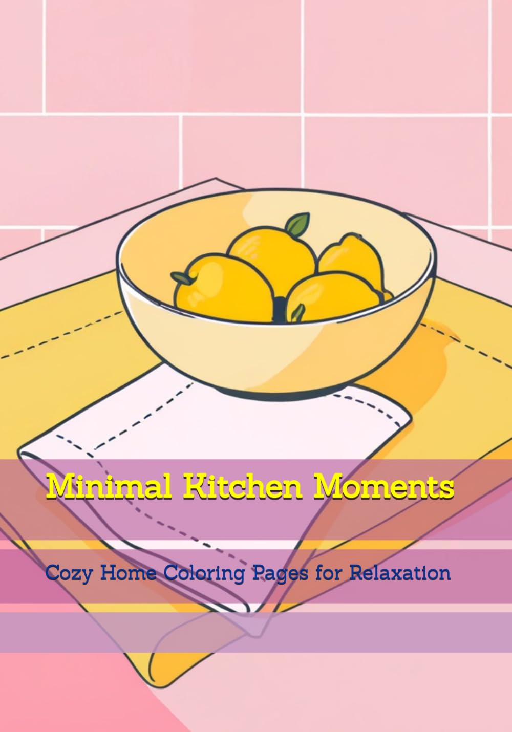 Minimal Kitchen Moments: Cozy Home Coloring Pages for Relaxation (Elegant Simple Living)