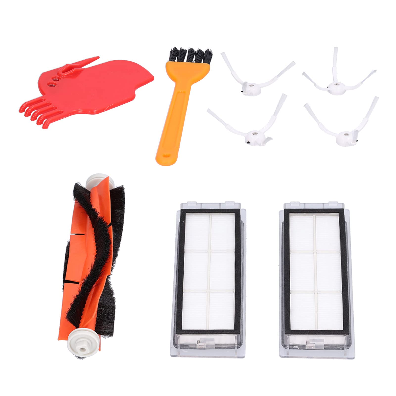 LZMY Side Brush, Durable Main Brush for Sweeping for Home Floor Cleaning,Default,default