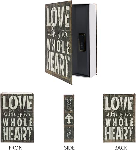 Miniatura 35 de Caja de seguridad divertida con forma de libro, diccionario, secreta, candado con combinación y llave