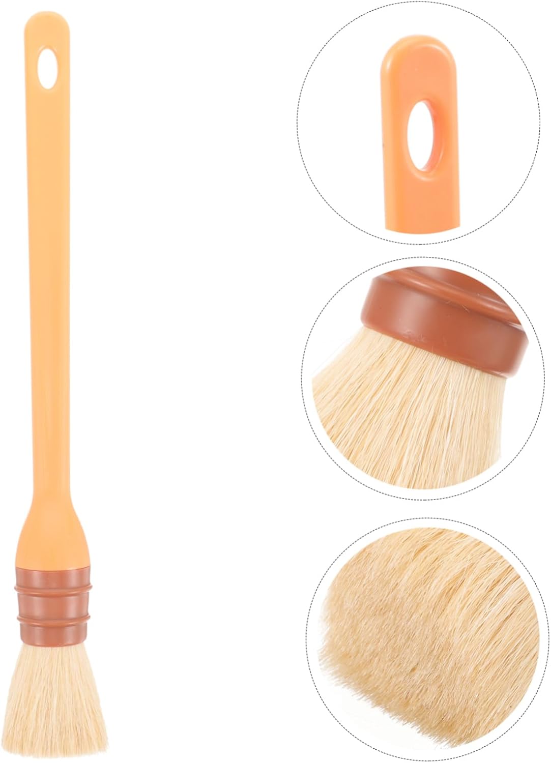 POPETPOP BBQ Oil Brush Beer Basting Sauce Barbecue Dish Wand Basting Bulb Holder Spatula Scraper Dawn Dish Soap