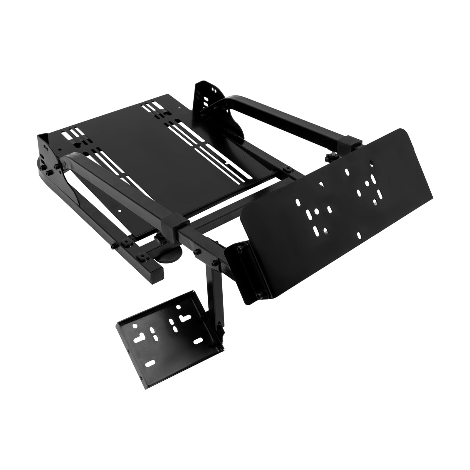 KANBCNG Lenkradständer Simulation Racing Lenkradhalter Gamesitz Rennsimulator Neigungsverstellbares Universal Gestell Fahrsimulator Cockpit Gaming Gear Halterung Faltbar für Logitech G25 G27 usw