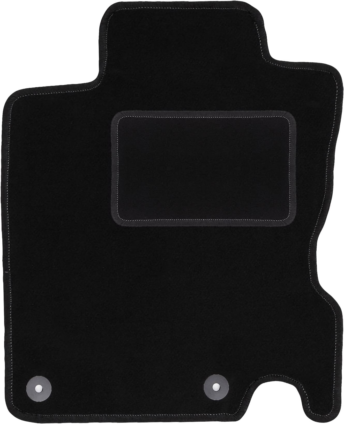 Moto-MOLTICO Tapis De Sol Conducteur En Velours Noir Côté
