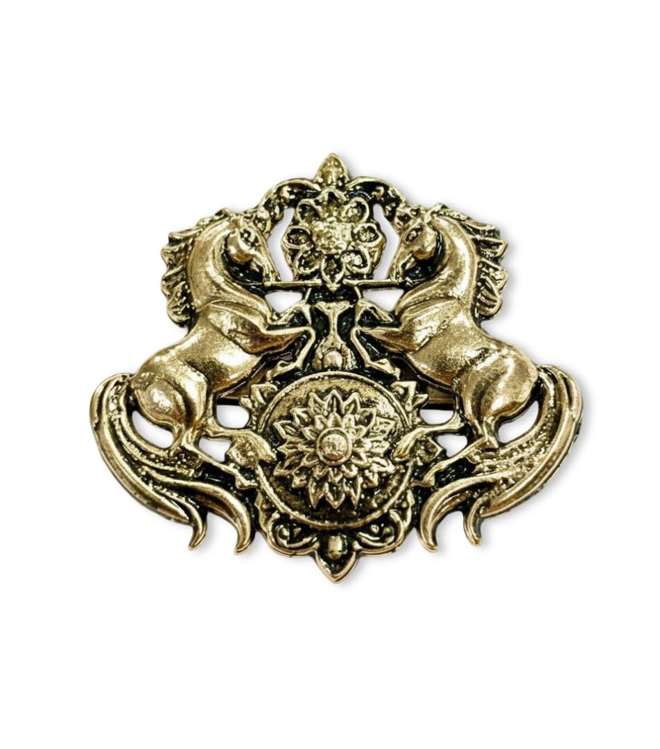 adorn Bold Vintage Styled Majestic Horse Blazer Suit Coat Brooch For Men/Women (B2522)-picture-10