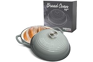 Enameled Cast Iron Sourdough Baking Pan, Dutch Oven Bread