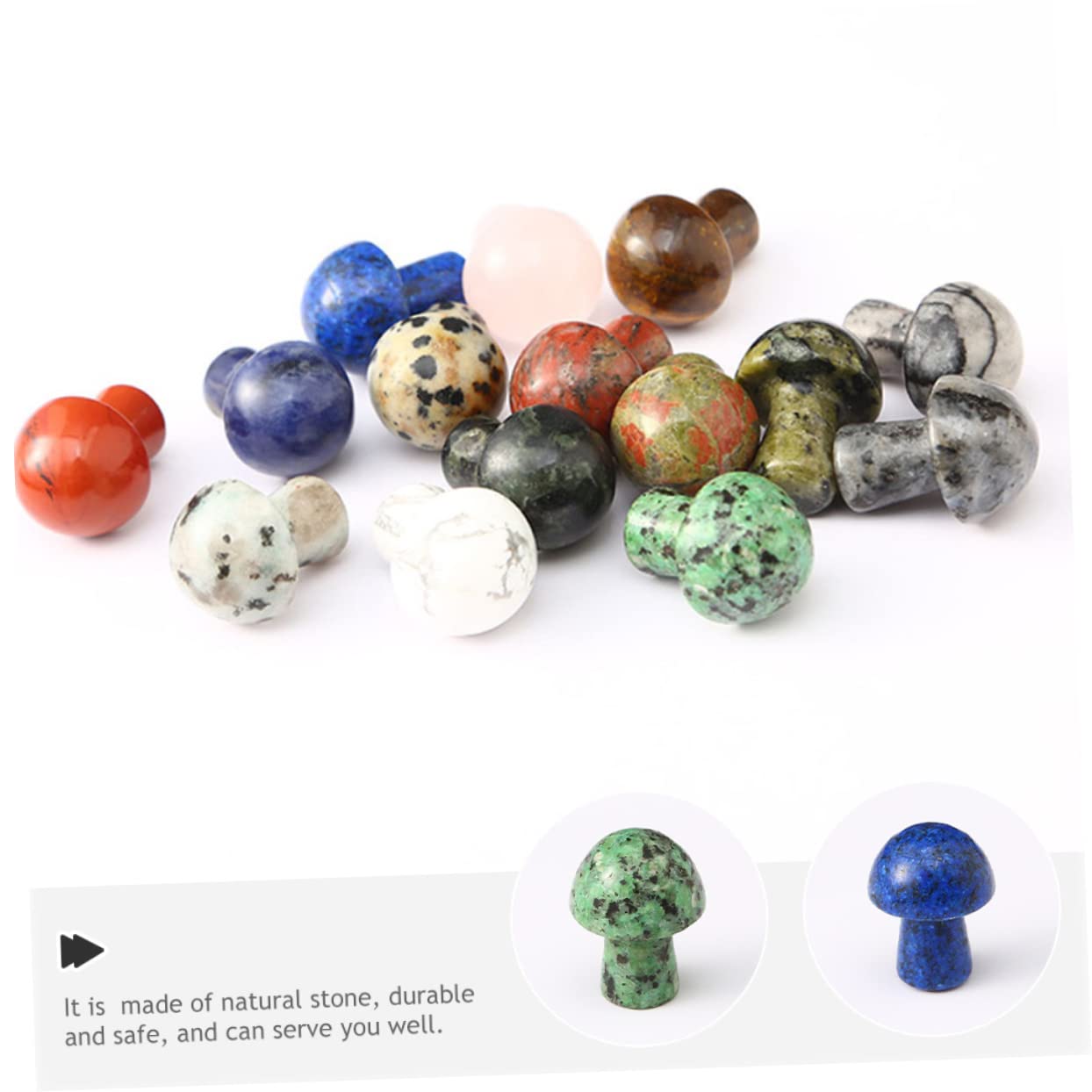 Abaodam 3 Sätze Teiliges Kristall Ornament Für Mikrolandschaften Dekoration Für Aquarien Mini Und Tischaufsätze Langlebigem Naturstein Vielseitige 15 Stück * 3