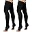 Totexil 2 Pairs Compression Stockings for Women & Men,20-30mmHg Thigh High Compression Socks, Open Toe Medical Compression Socks with Silicone Dot Band-Best Support for Nursing Sports Varicose Veins