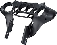 Vista 4 de Carenado interior delantero, cubierta del velocímetro SLMOTO Carenado interior para Harley Touring Road King Street Glide Electra Glide FLHT FLHTC