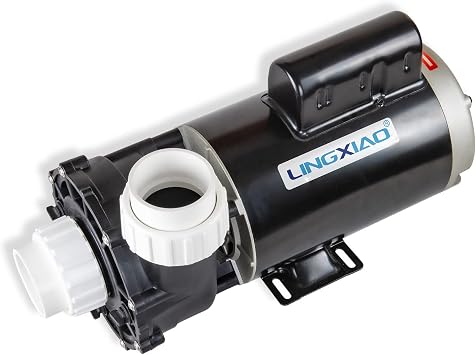 WUA200-II SPA Pump, 2 Speed Hot Tub Pumps 2HP - LX SPA Pump Motor 220V-240V, 2" Port, 56 Frame Mode56WUA200-II