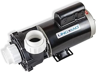 WUA200-II SPA Pump, 2 Speed Hot Tub Pumps 2HP - LX SPA Pump Motor 220V-240V, 2" Port, 56 Frame (Mode:56WUA200-II)