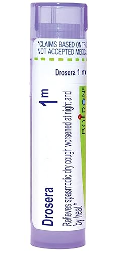 Boiron Drosera Rotundifolia 1M para tos seca espasmódica - 80 pellets