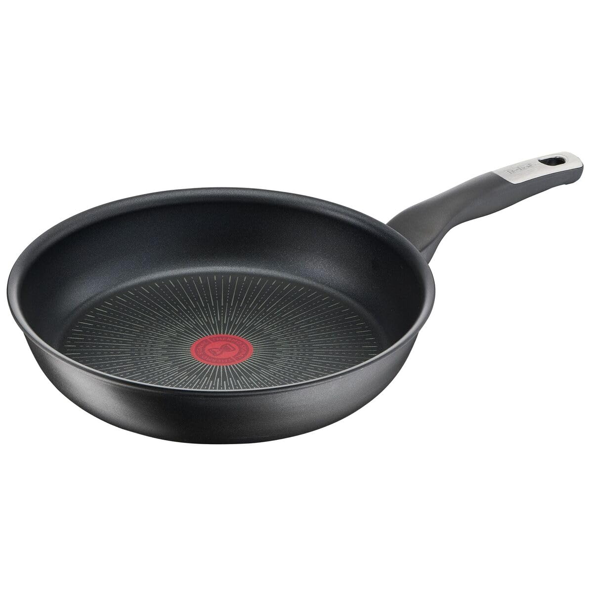 Poêle Tefal G2550672 aluminium noir 28 cm pour cuisiner sans attacher