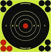 Vista 1 de Birchwood Casey Dianas Reactivas Bull's-Eye - Dianas de Tiro Autoadhesivas de Retroalimentación Instantánea Altamente Visibles
