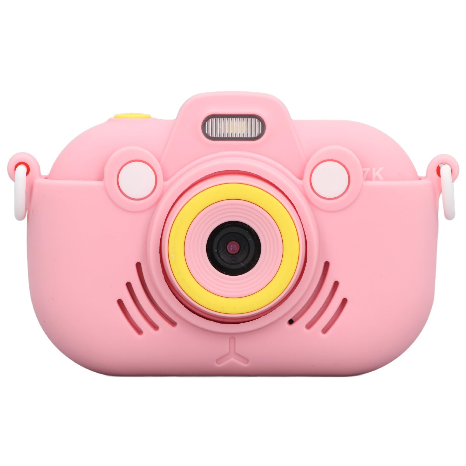 Aparat Dziecięcy, 2,7 K 36 MP 2-calowy HD IPS Autofokus 600 MAh Przenośna Kamera Cyfrowy Aparat Fotograficzny, z Paskiem na ramię, na Urodziny Festiwal Boże Narodzenie Dzieci