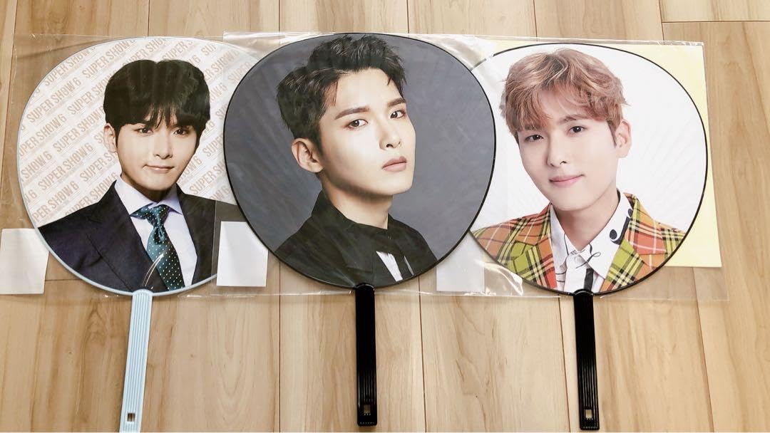 Amazon.co.jp: super junior リョウク うちわ 3枚セット : ホーム
