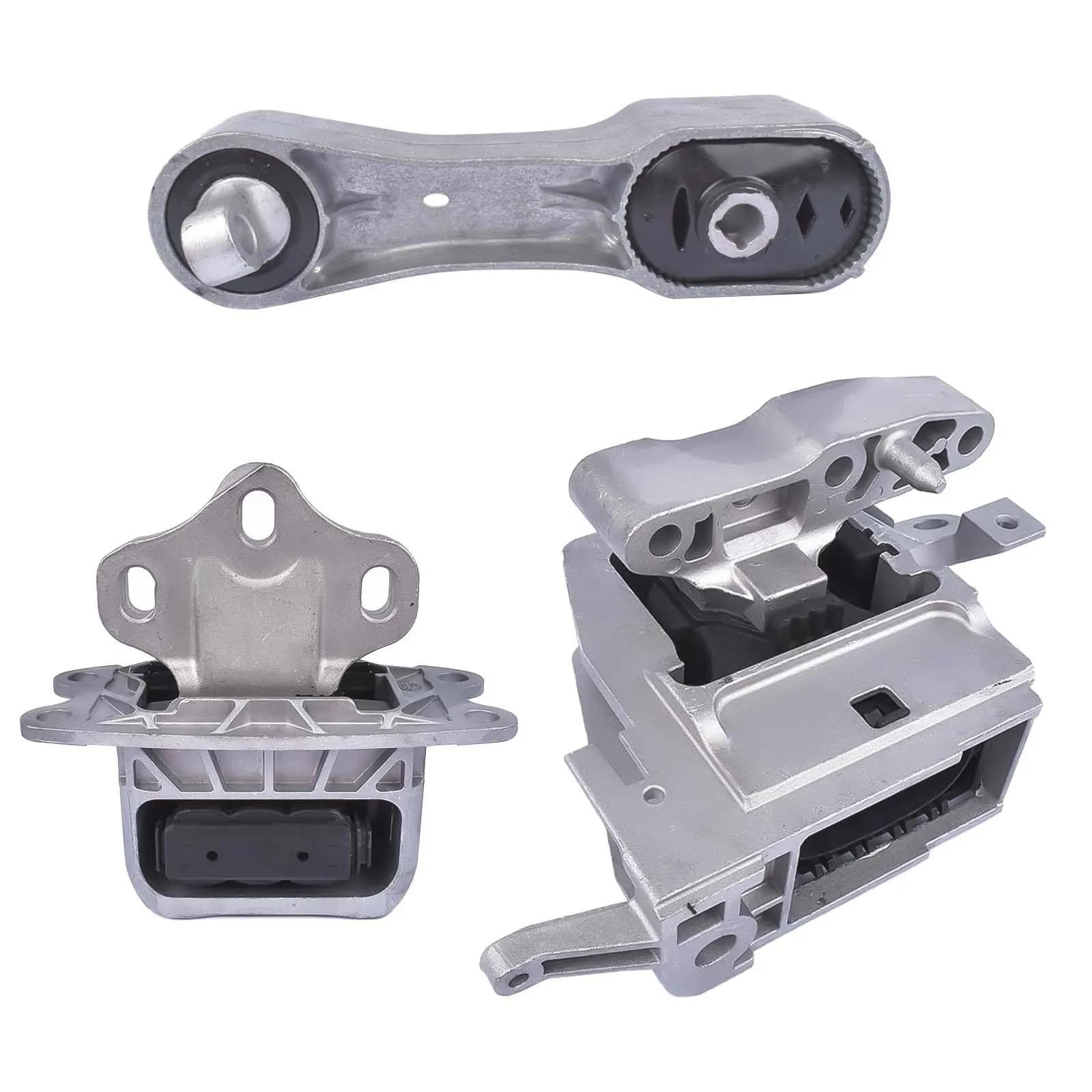 Front Right Engine Mount FIt for BMW X1 X2 F46 F55 F54 F56 1.2t 22116885788 22116885934 22316853453 3Piece Right Front Lower Engine Mounts