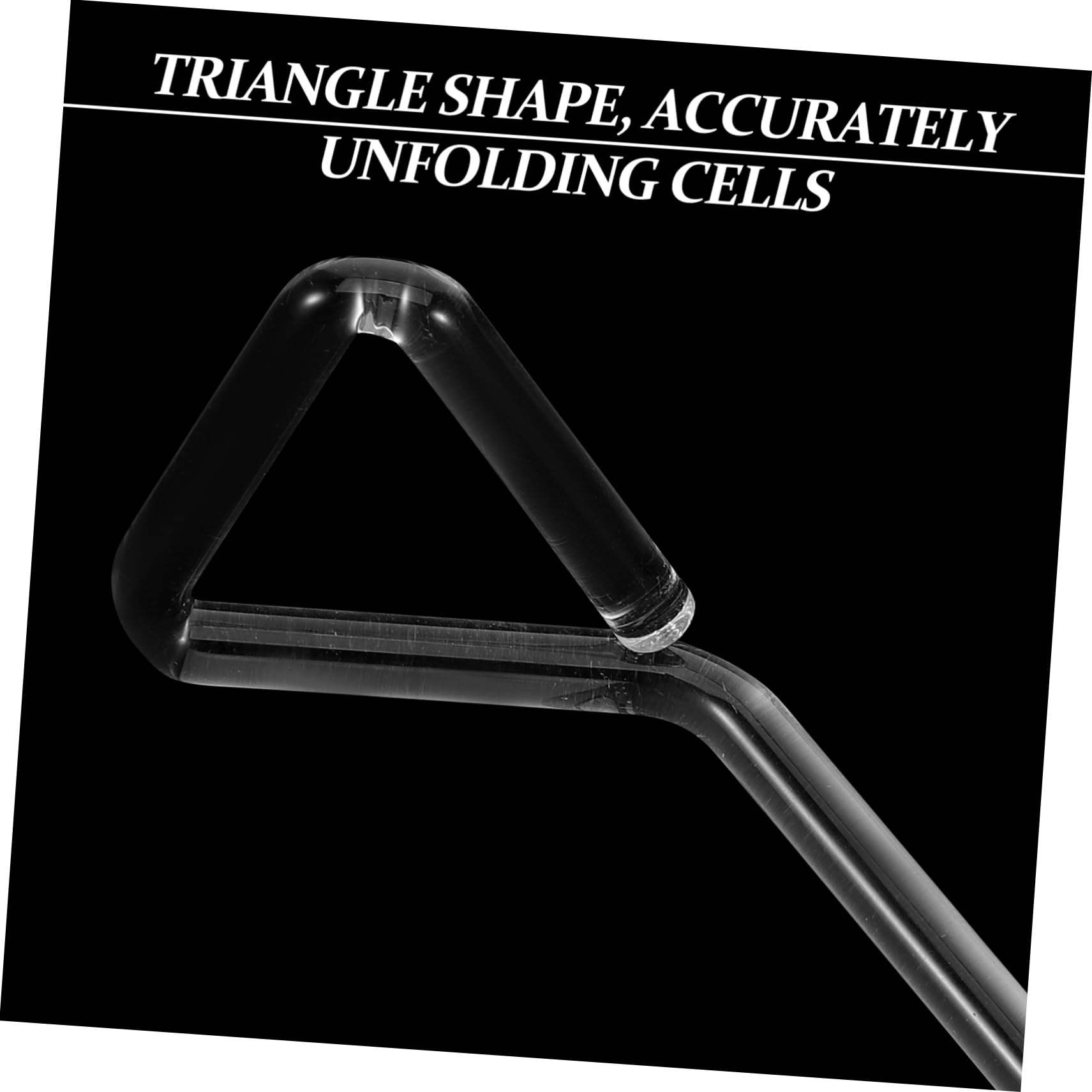 OSOLADY 4pcs Glass Cell Spreader Rods for Laboratory Versatile Scientific Tools Easy to Clean