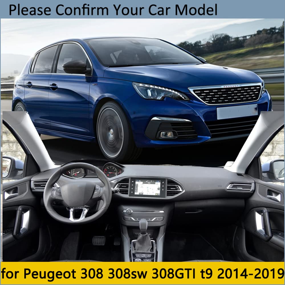 Pare-soleil Pour Toit Ouvrant Panoramique Peugeot 308 S T9 (2013-2021) - Anti-UV, Fixation Ventouse, Protection Intimité - 6