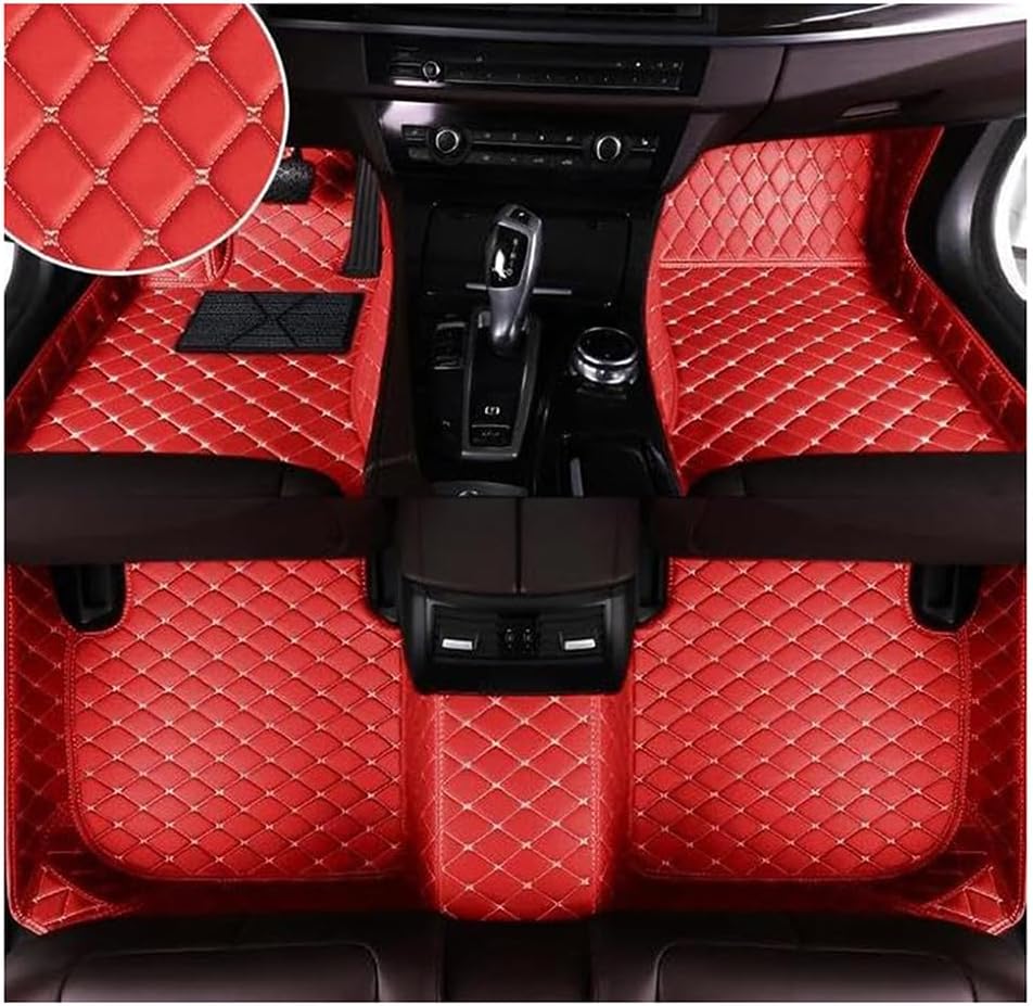 Car Floor Mats for Audi Q7 5seats 2006 2005 2006 2007 2008 2009 2010 2011 2012 2013 2014 2015, Floor Liners Full Coverage Floor Carpet Floor Protectors Pad Interior Accessories,O