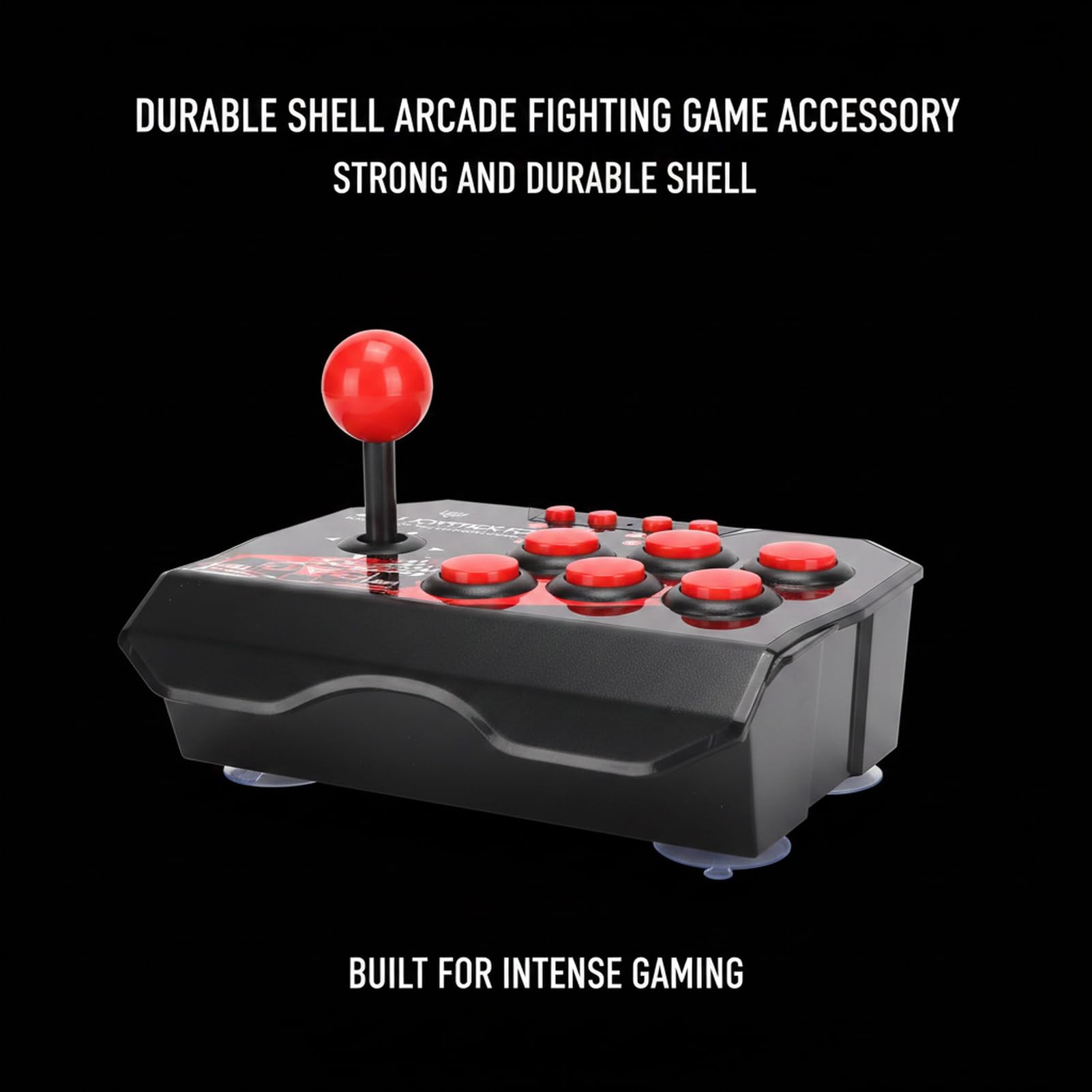 Sustvita Universal Fighting Stick for Switch, Fighting Fighting Joystick z 6 przyciskami sterowania, na PS3, na PC, do gry