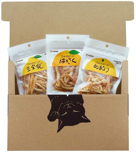 伊藤農園 お試し セット 柑橘 ピール 化学添加物不使用 ネコポス (あまなつ・はっさく・三宝柑)