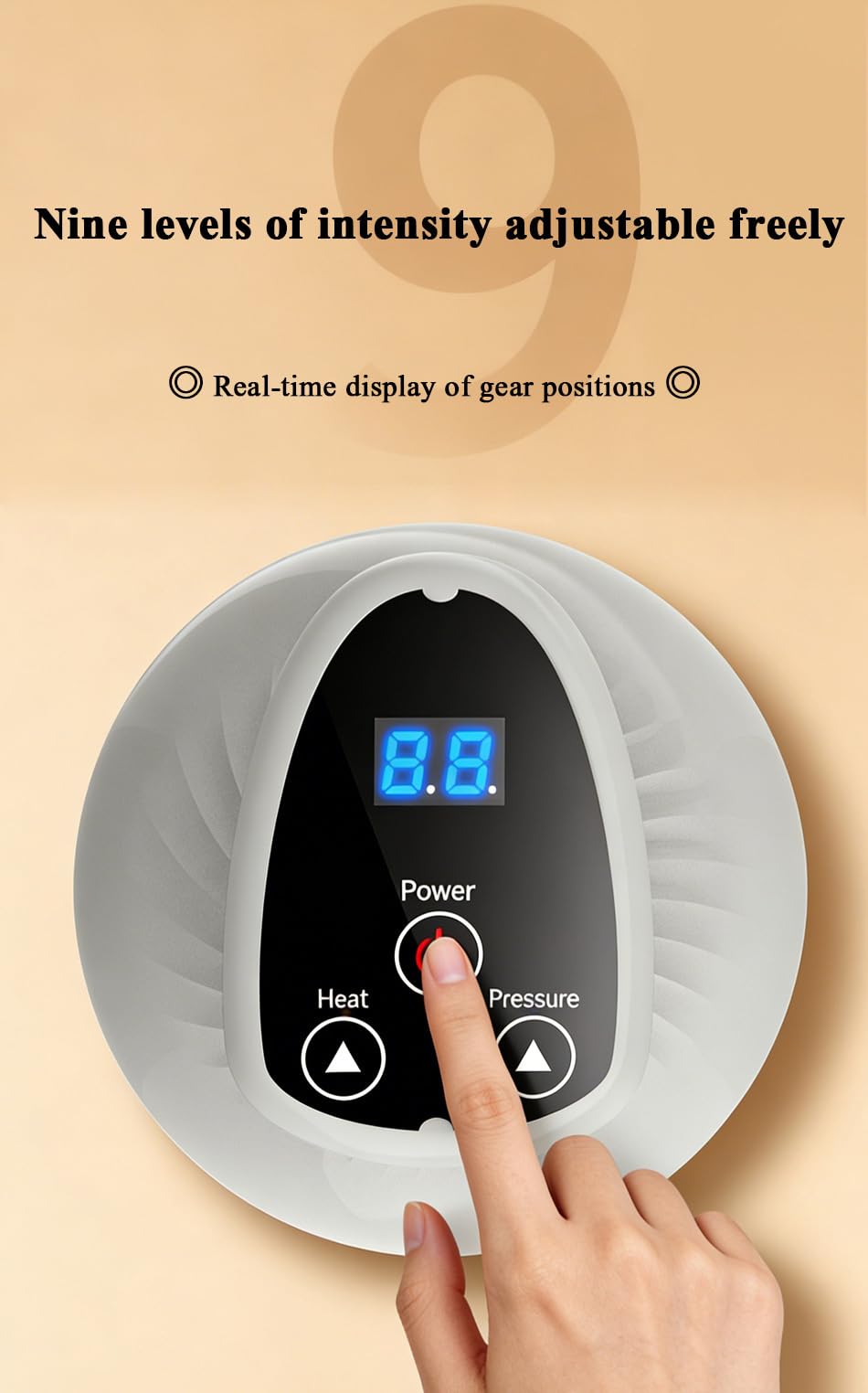 DermaQ Sculpt 3 Pro, Massaggiatore Elettrico Gua Sha E Coppettazione (B) | Coppettazione,Gua Sha, Calore,Massaggio,9 livelli, Drenaggio linfatico, Riduzione della cellulite, Senza fili, Ricaricabile