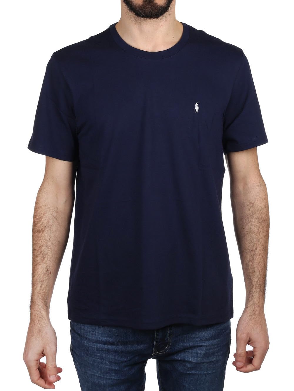 Polo Ralph Lauren Men's Blue Regular Fit Short Sleeve T-Shirt in Size L, Sports Direct