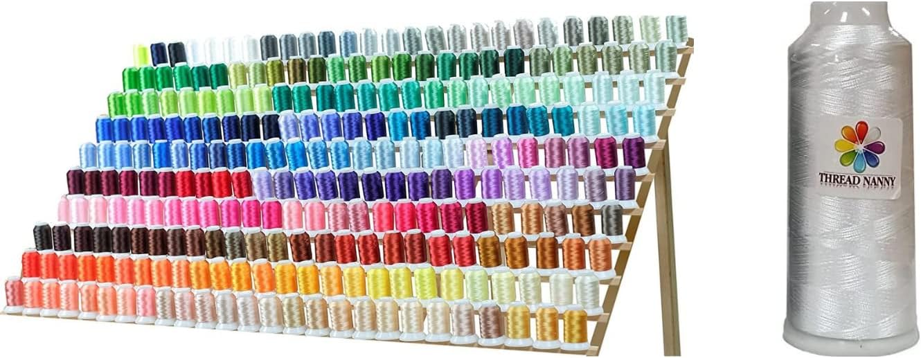 260 Spools Polyester Machine Embroidery Thread Set 40wt
