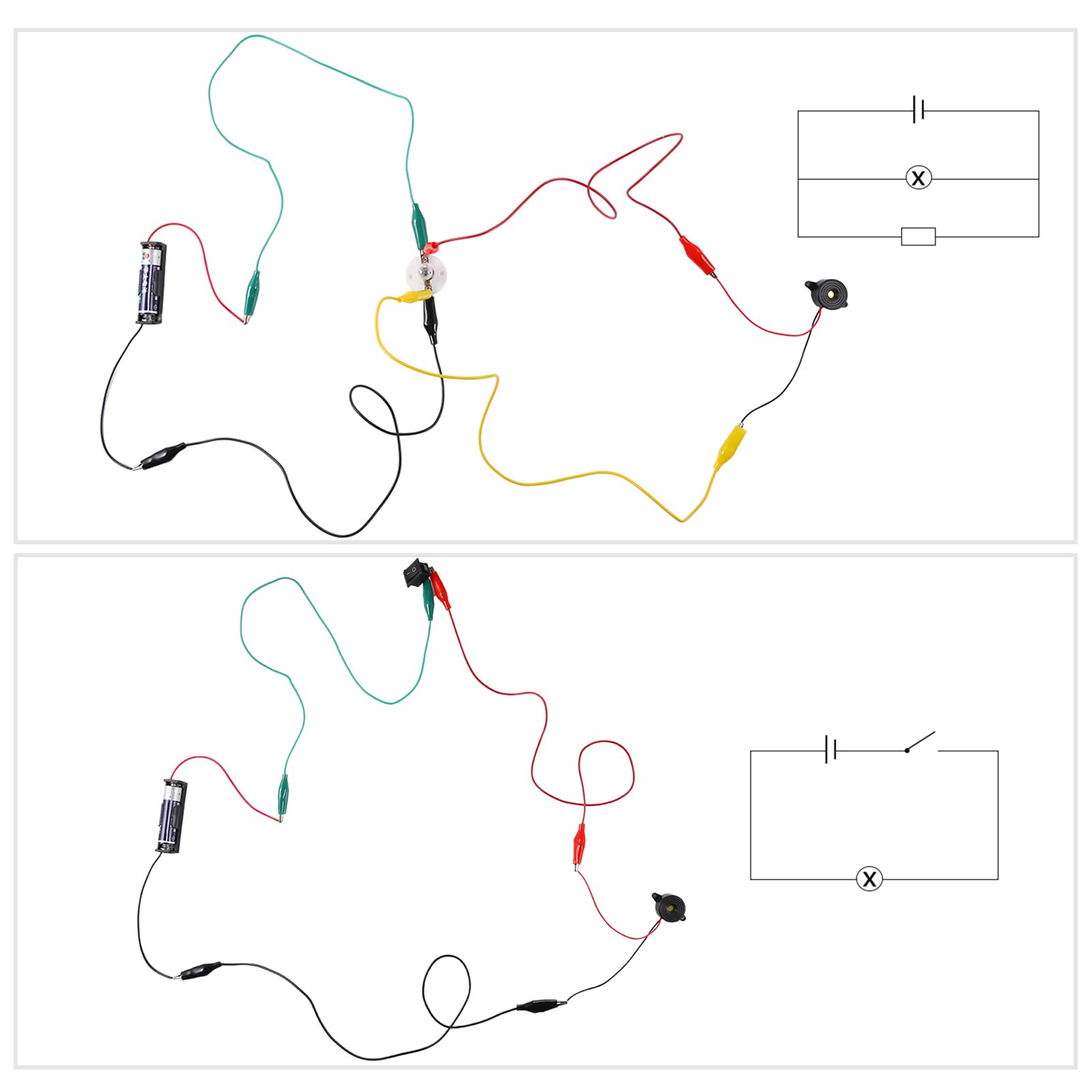 Sntieecr Kit circuito elettrico 42PCS