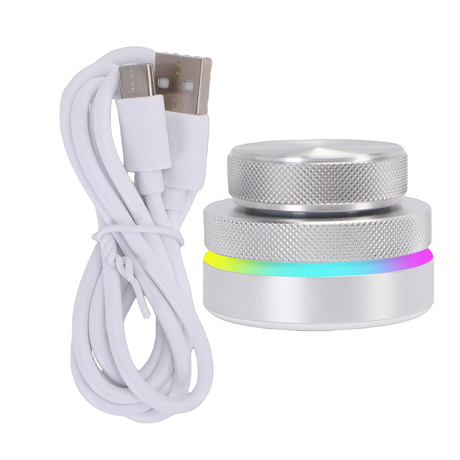 Anpassbarer -Controller, Bluetooth 5.0 2,4 G USB C Kabelgebundenes RGB-Licht mit DREI Modi, mit EIN-klick-Eingang für Multimedia-Digital-Audio-Workstation-Videobearbeitung