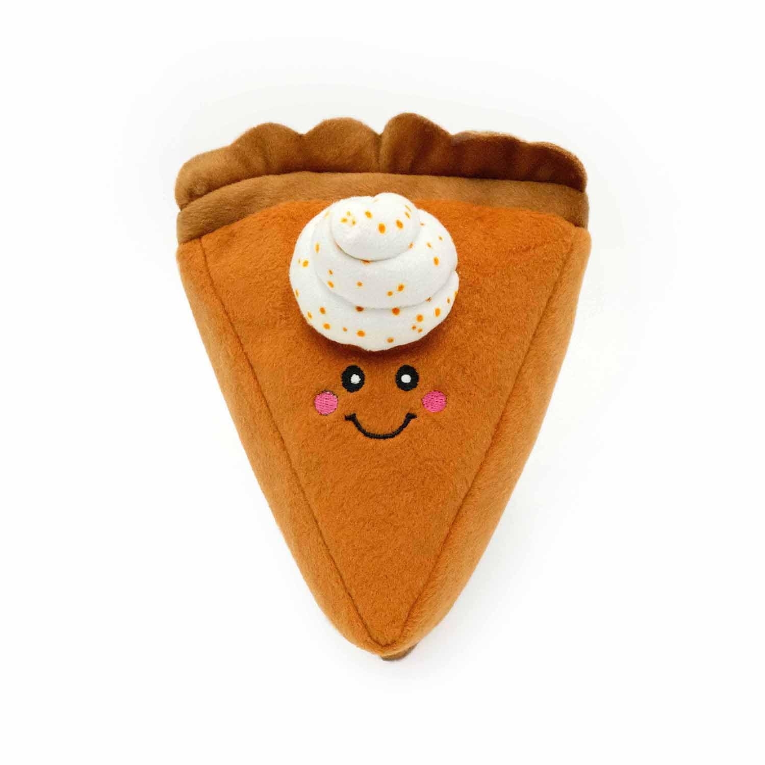 ZippyPaws NomNomz® - Pumpkin Pie Slice, Multicolours, All Sizes