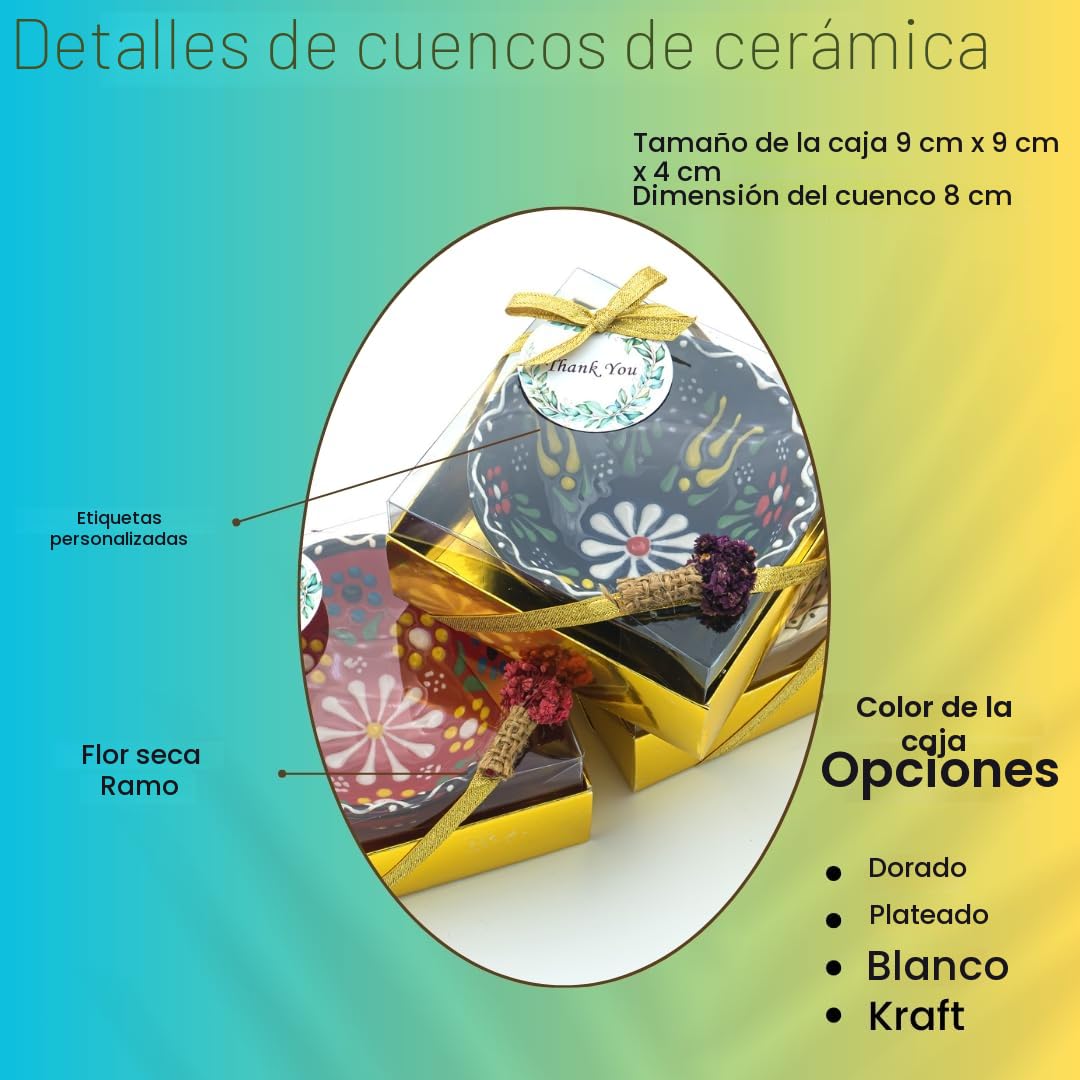 Recuerdos de boda para invitados, cuencos ceramica juego. regalos para invitados de bodas,recuerdos bautizo, detalles boda para invitados,