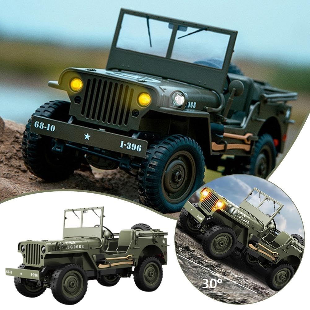 Amazon.co.jp: C8815 RCカー 1941 ウィリス 2.4g 4WD RTR