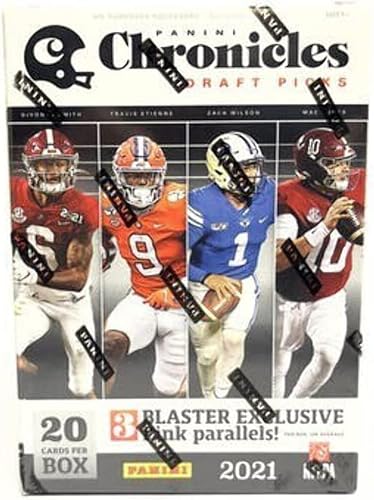 Caja de cartas coleccionables de fútbol Panini Chronicles Draft Picks 2021