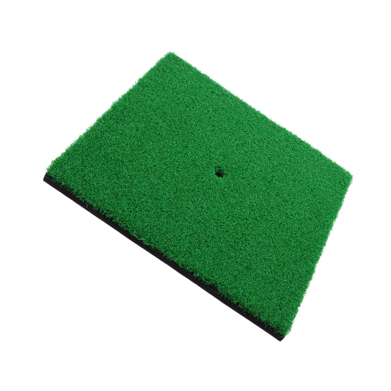 Toddmomy Grass Mat Golf Training Aid 30x30cm Golfs Hitting Mat Indoor Golfs Turf Mat Boys and Girls Practice Tool for Short Range Accuracy Improvement
