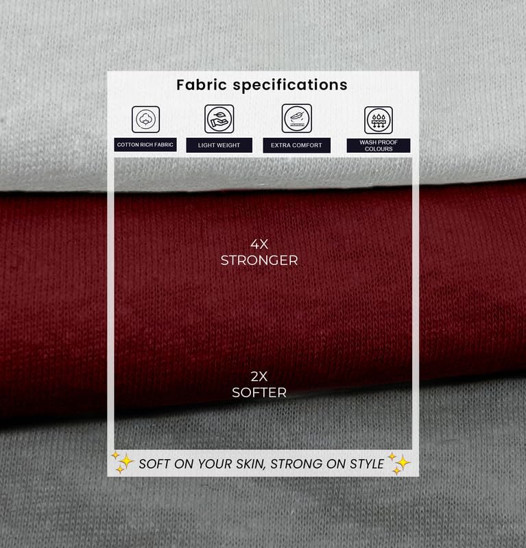 Image of Sleepynuts Women's S to 3XL Premium Half Sleeve Round Neck Plain Combed Cotton Tshirt Pack of 3 Loose Fit T-Shirts Combo