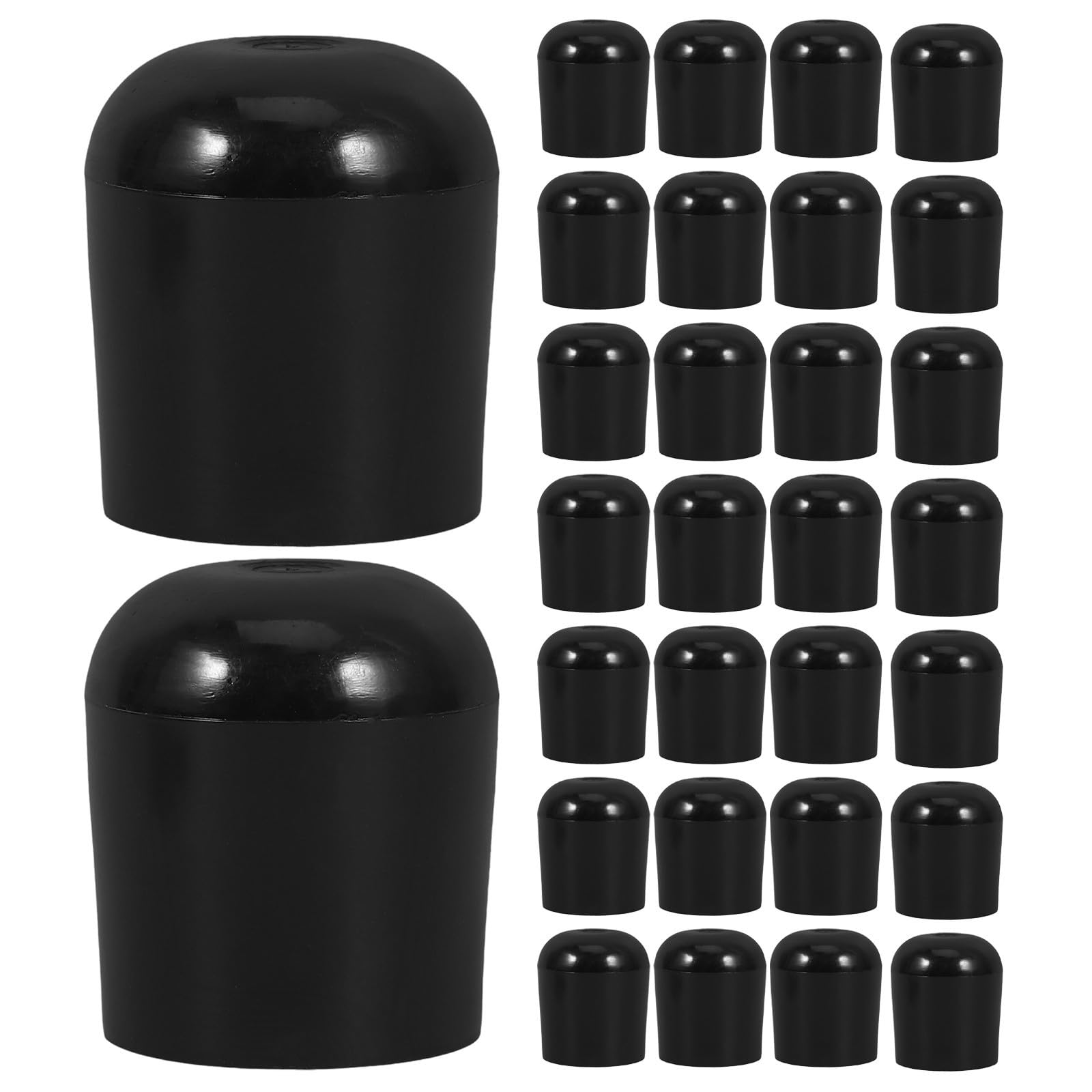 Tapones para patas de silla redondos de 7/8 pulgada para proteger el suelo de oficinas