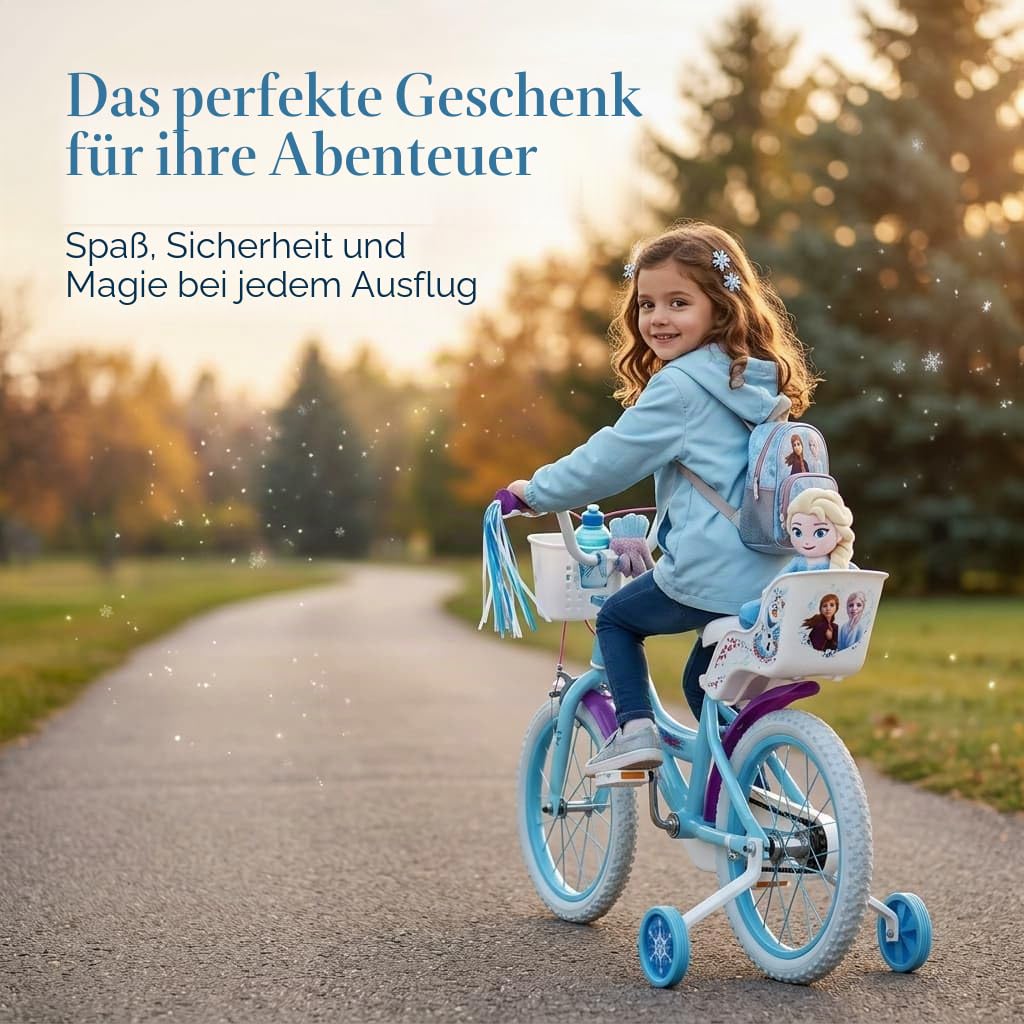 TOIMSA Fahrrad 16" Frozen Huffy 5/8 Jahre