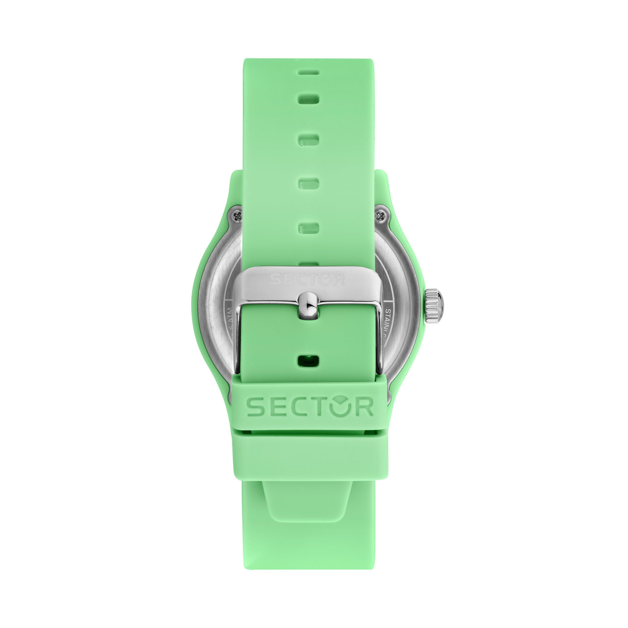 Sector No Limits Orologio Uomo, Solo tempo, Analogico, 41 mm, Collezione H2O, Silicone