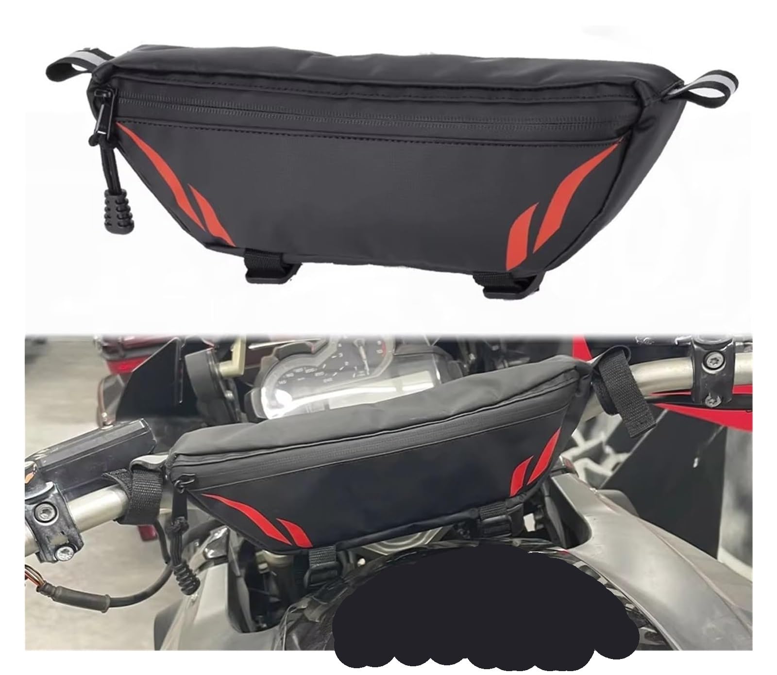 Moto Paraurti Borsa per BMW per R1200GS per R1250GS per F750GS per F850GS per F700GS per 800GS Borsa da Sella per Motocicletta Viaggio con Manubrio