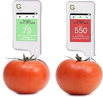 Greentest, High Accuracy Food Detector, Nitrate Tester for Fruit and Vegetable,White