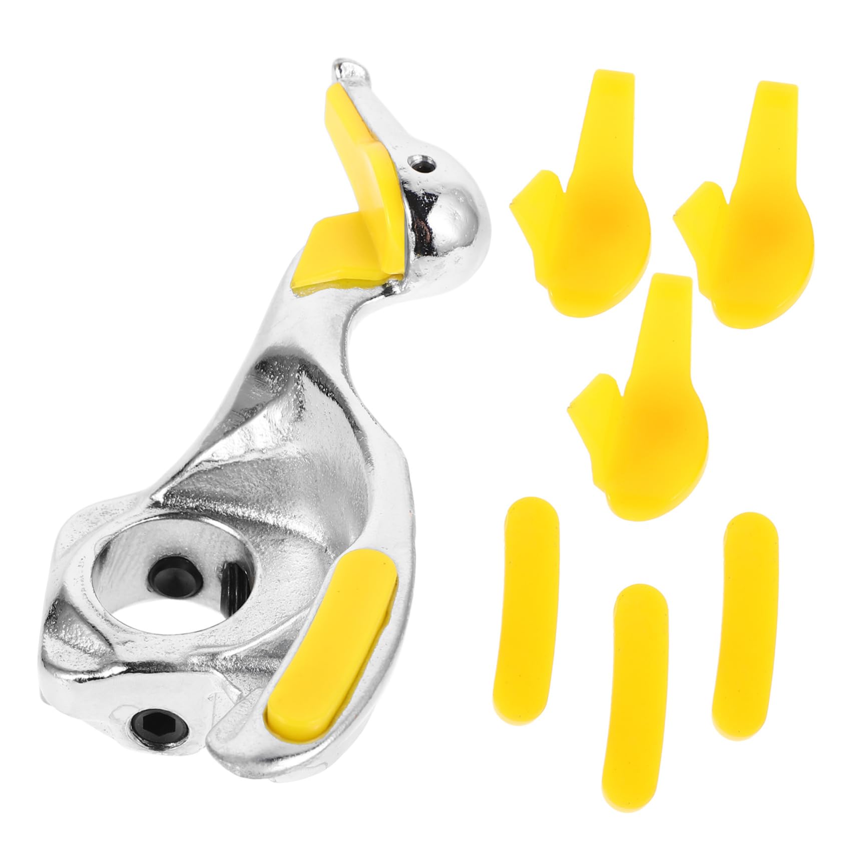 Cabilock Herramienta para Desmontaje de Neumáticos de Coche 1 Juego | Cabezal de Pájaro, Almohadillas Protectoras Incluidas, Uso en Máquina de Moto y Automóvil, Acero Fundido y Plástico