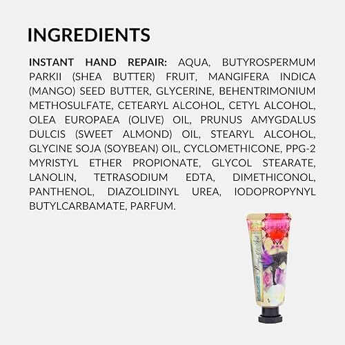 Miniatura 10 de Barefoot Venus Mini reparación de manos de manteca de karité y mango - 0.7 fl oz (Midnight Muse)