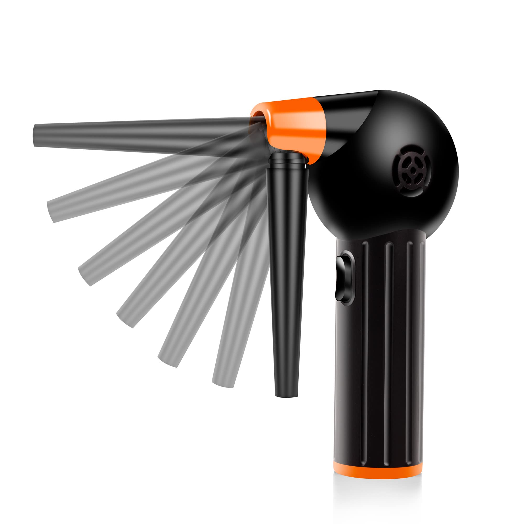 SUPTRANSE Dust Blower，40000 RPM Portable Air Duster， Air Blower for PC，Keyboard,Electronics, Car， Home and Plant Leaf Cleaning，Replaces Compressed Spray Air Can