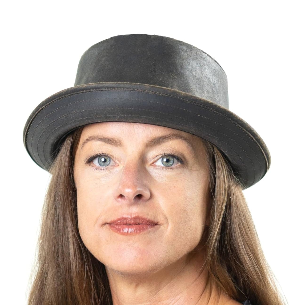 Stetson Cappello Pork Pie Odenton da Donna/Uomo - Porkpie in Cotone - Fedora Impermeabile e con Protezione dal Sole - Estate/Inverno -