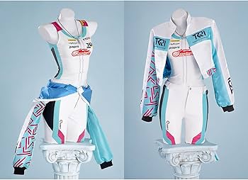 Amazon.co.jp: [CHIASA] コスプレ衣装 レーシングミク 2024Ver. 初音