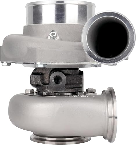 Miniatura 5 de Pulsar Turbo PSR3582 GEN2 Doble rodamiento de bolas Billet Rueda Turbo Acero Inoxidable Dual Vband 0.82A/R+T25 Adaptador