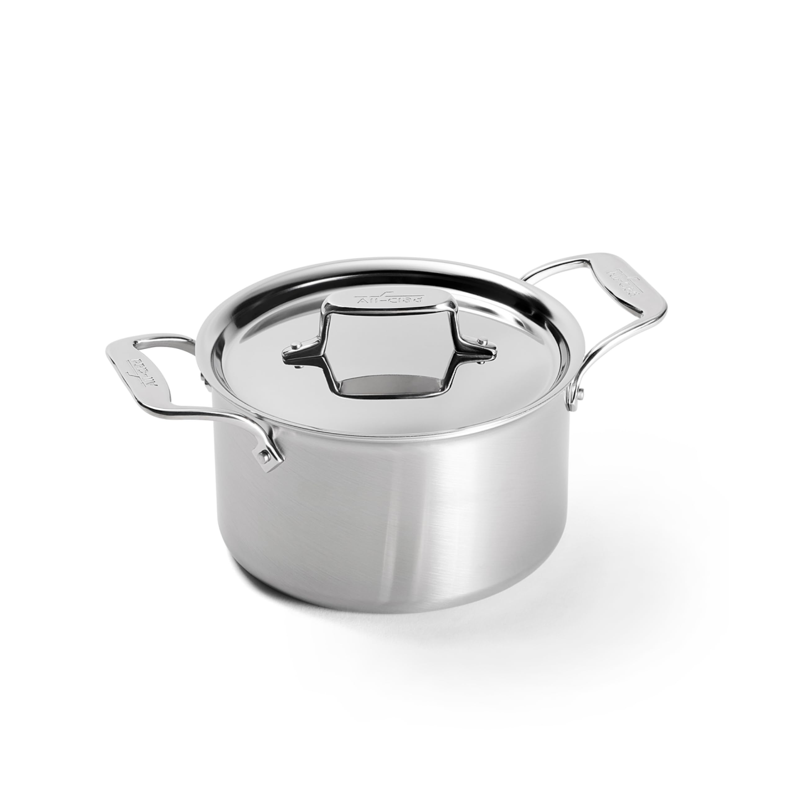 All-Clad D5 Stainless Steel 4 Qt Soup Pot with Lid