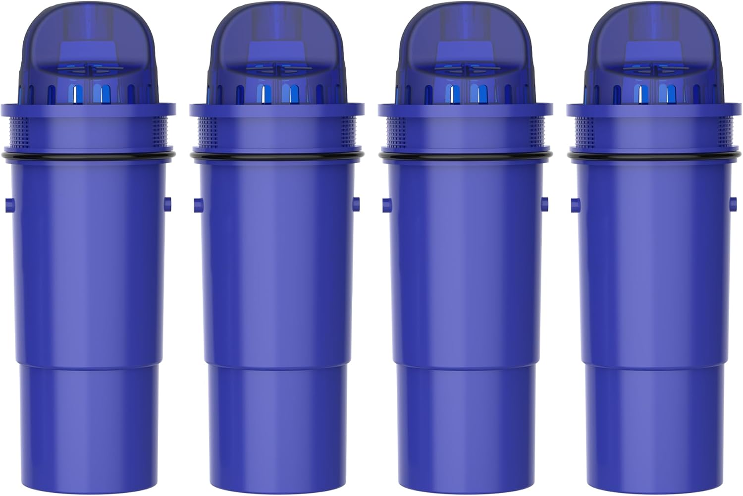 Waterdrop Replacement for Pur® Water Filter, CRF-950Z NSF Certified Pitcher Water Filter, Compatible with Pur® Pitchers and Dispensers PPT700W, CR-1100C and PPF951K Water Filter, Pack of 4