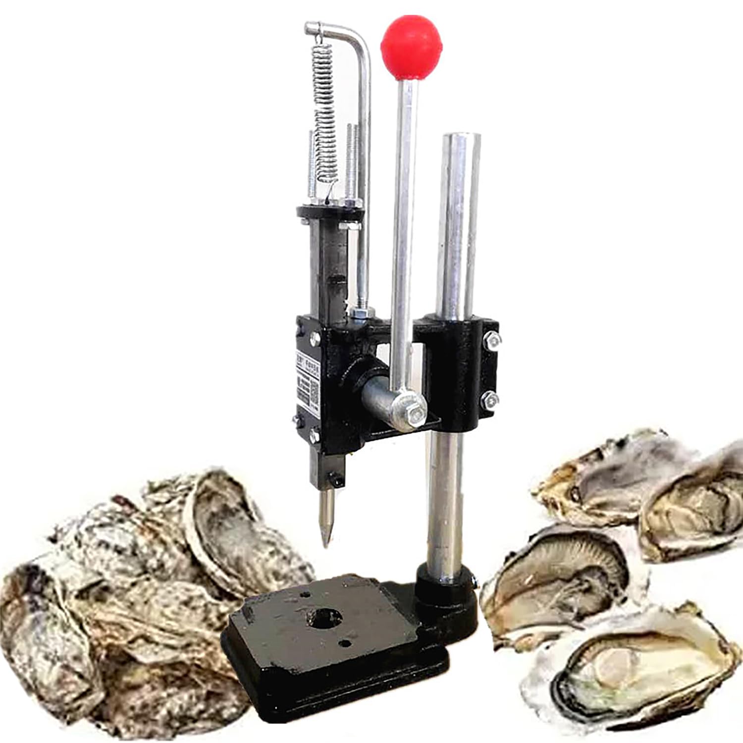 Macchina Per Aprire Le Conchiglie Di Ostriche,Set Di Strumenti Per Sgusciare Le Ostriche Manuale,Sgusciatrice Per Vongole,Profondità Pressatura Regolabile,Base In Ghisa,Pressione Della Macchina ≤160kg